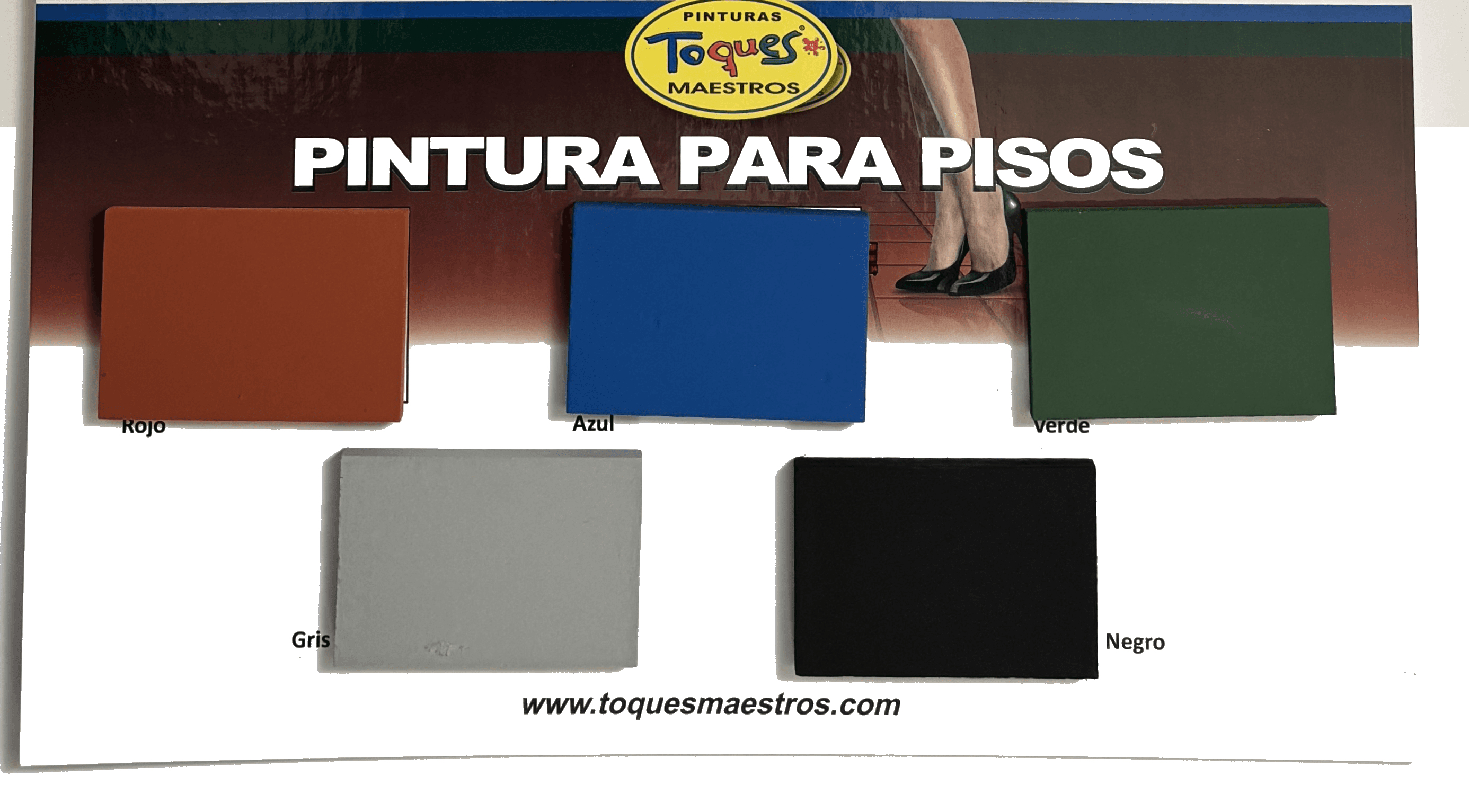 Carta de color Carta de color — Línea Pintura para Pisos